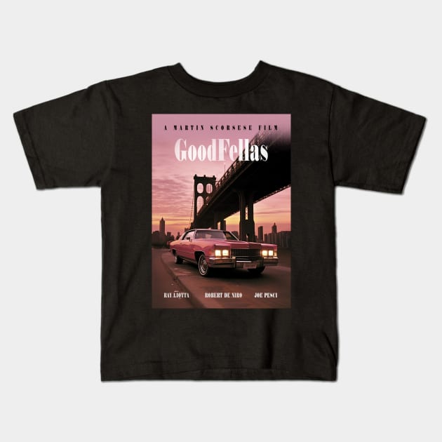 Brooklyn Goodfellas Kids T-Shirt by 2ToastDesign